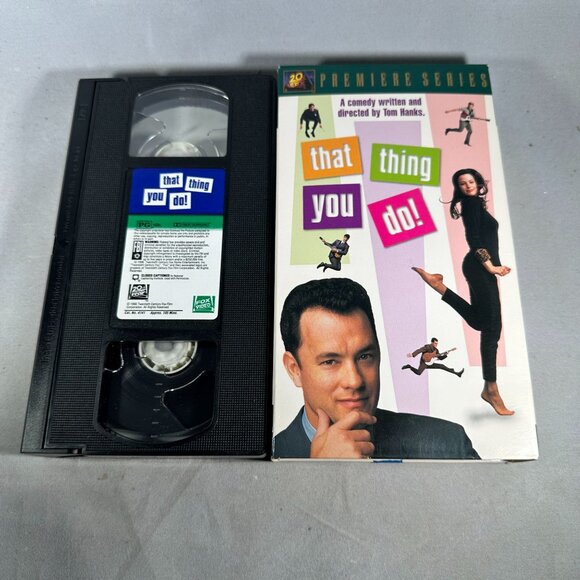 That Thing You Do VHS PG Tom Hanks 20th Century Fox Premiere Series Comedy 1996 - Picture 3 of 3